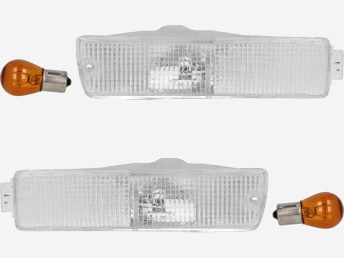 Vw Golf Mk2 Wide Bumper Turn Lights White