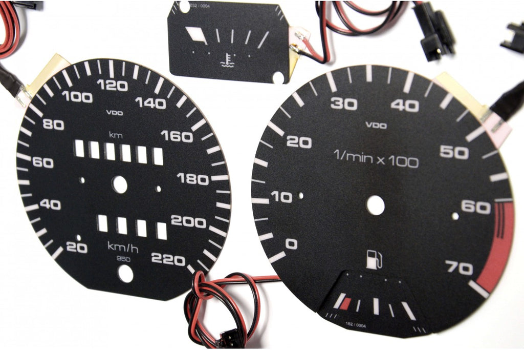 vw golf mk2 gauges lighting