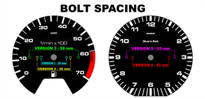 volkswagen golf 2 gauge cluster diode lighting