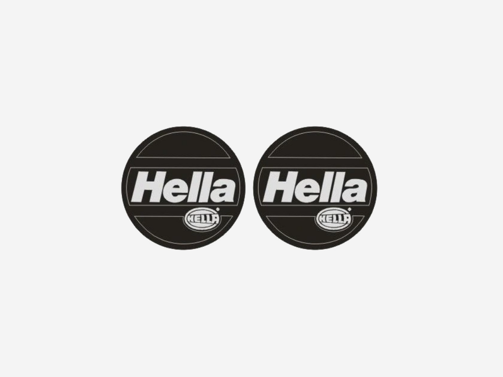 Vw Golf Mk2 Hella Headlight Covers Black