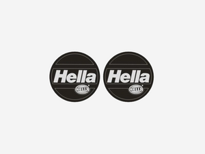 Vw Golf Mk2 Hella Headlight Covers Black