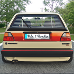 Load image into Gallery viewer, vw golf mk2 red orange heckblende
