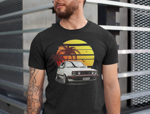 White Golf Mk2 Unisex T-Shirt Without Text