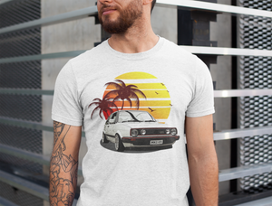 White Golf Mk2 Unisex T-Shirt Without Text