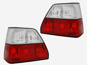 vw golf mk2 Red / White Tail Lights